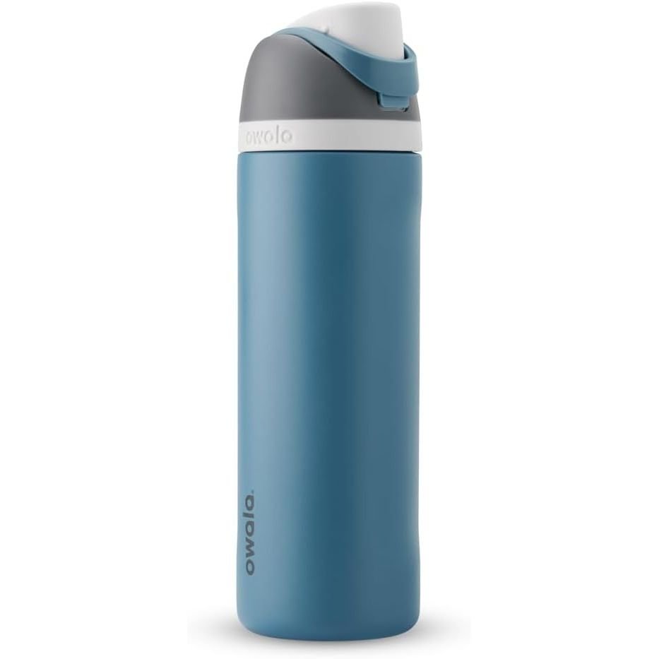 BlenderBottle C05951 FreeSip 24oz Stainless Steel - Blue Oasis