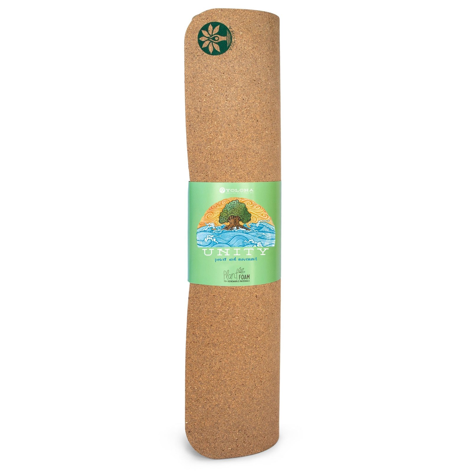 Balance and Unity Pro Cork Yoga Mat Yoloha Yoga